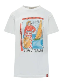 Printed Viva l Italia T-Shirt