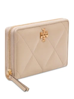 Quilted Zip Continental Wallet