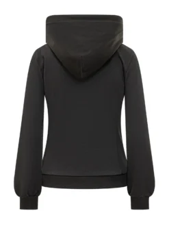 Quilted Zip-Up Hoodie