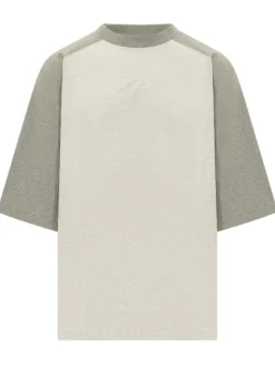 Raglan Sleeve T-shirt with Embroidered Logo
