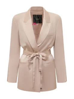 Rapa Blazer with Lapels and Belt