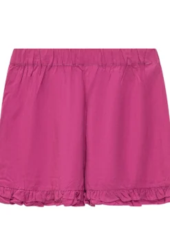Regular Shorts with Ruffles