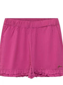 Regular Shorts with Ruffles