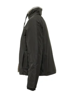 Reversible Cape Down Jacket with Hood