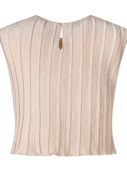 Ribbed Short Sleeve Top
