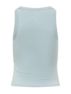 Ribbed Sleeveless Tank Top