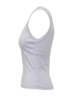 Ribbed Sleeveless Top