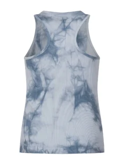 Ribbed Top with Off Stamp Print