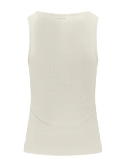 Ribbed V Neck Tank Top