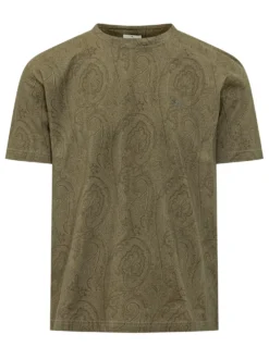 Roma T-Shirt With Paisley Pattern
