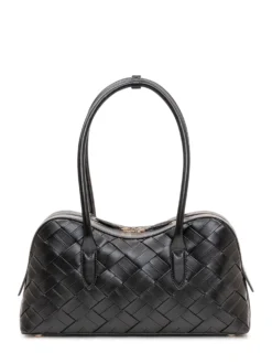 Ryder Top Handle Woven Bag with Double Handle