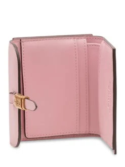 Saddle Wallet with Flap and Front Closure