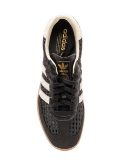 Samba Sneakers with Stripes and Woven Upper