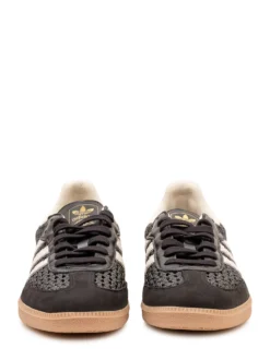 Samba Sneakers with Stripes and Woven Upper