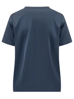 Satin Crewneck T-shirt