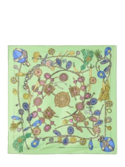 Scarf with Jewel Print