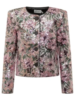 Sequin Embroidered Jacket