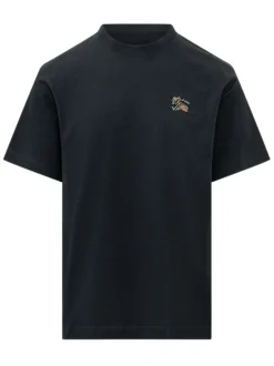 Seth T-shirt with Chest Logo Embroidery
