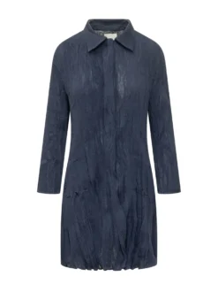 Shirt Dress with Collar and Buttons
