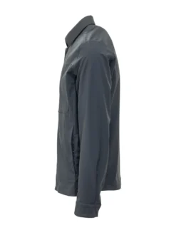 Shirt Jacket with Collar and Front Pocket