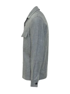 Shirt Jacket with Front Pockets