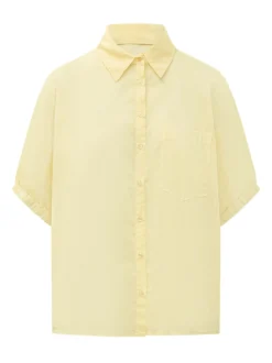 Shirt with Collar and Chest Pocket