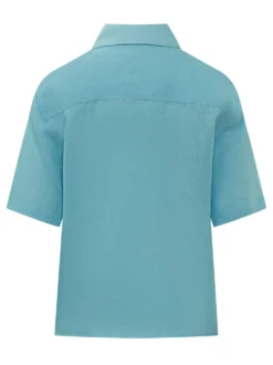Shirt with Collar and Patch Pocket