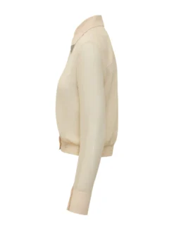 Shirt with Jewel Collar Detail