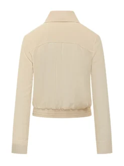 Shirt with Jewel Collar Detail