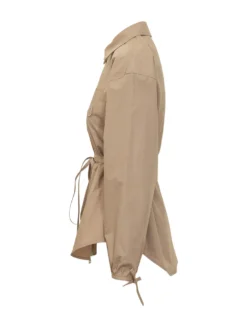 Shirt with Zip and Waist Belt