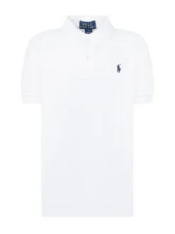 Short-Sleeve Cotton Polo