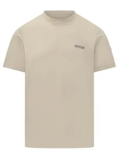 Short-Sleeve Cotton T-Shirt with Logo