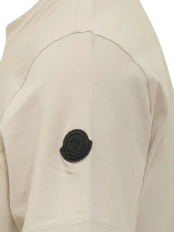 Short-Sleeve Cotton T-Shirt with Logo