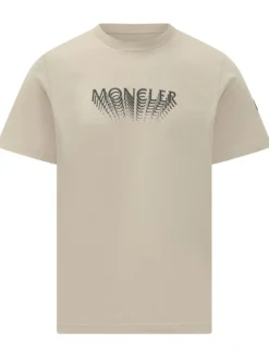 Short-Sleeve Cotton T-Shirt with Logo