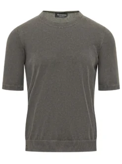 Short Sleeve Crewneck Sweater