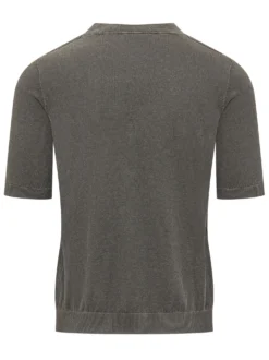 Short Sleeve Crewneck Sweater