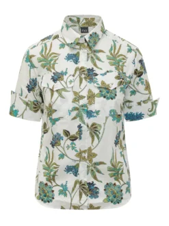 Short Sleeve Floral Print Shirt