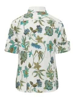 Short Sleeve Floral Print Shirt