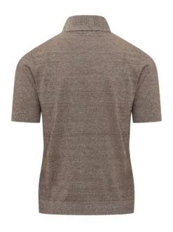 Short Sleeve Knit Polo