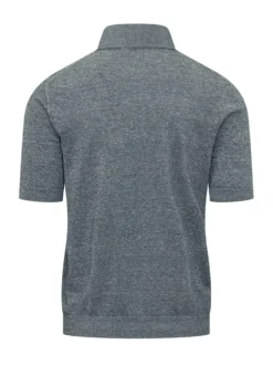 Short Sleeve Knit Polo