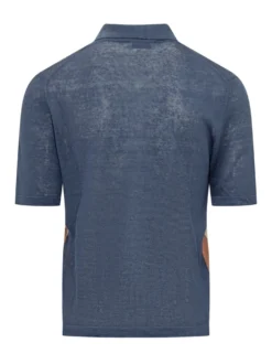 Short Sleeve Knit Polo