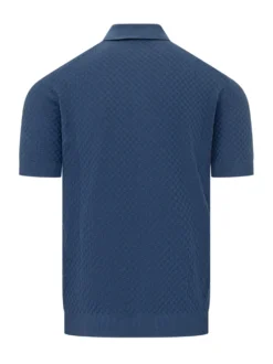 Short Sleeve Knit Polo