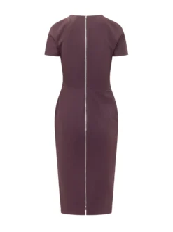 Short Sleeve Midi Dress