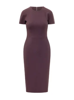 Short Sleeve Midi Dress