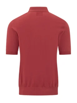 Short Sleeve Polo Shirt with Buttons