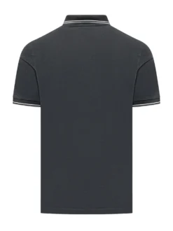 Short Sleeve Polo Shirt with Contrast Trims