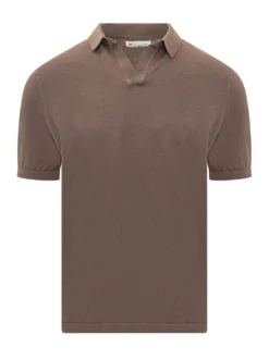 Short Sleeve Polo Shirt with Collar