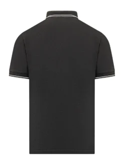 Short Sleeve Polo Shirt with Contrast Details
