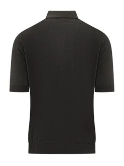 Short Sleeve Polo with Buttons