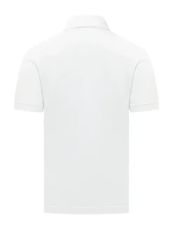 Short Sleeve Polo with Buttons and Logo